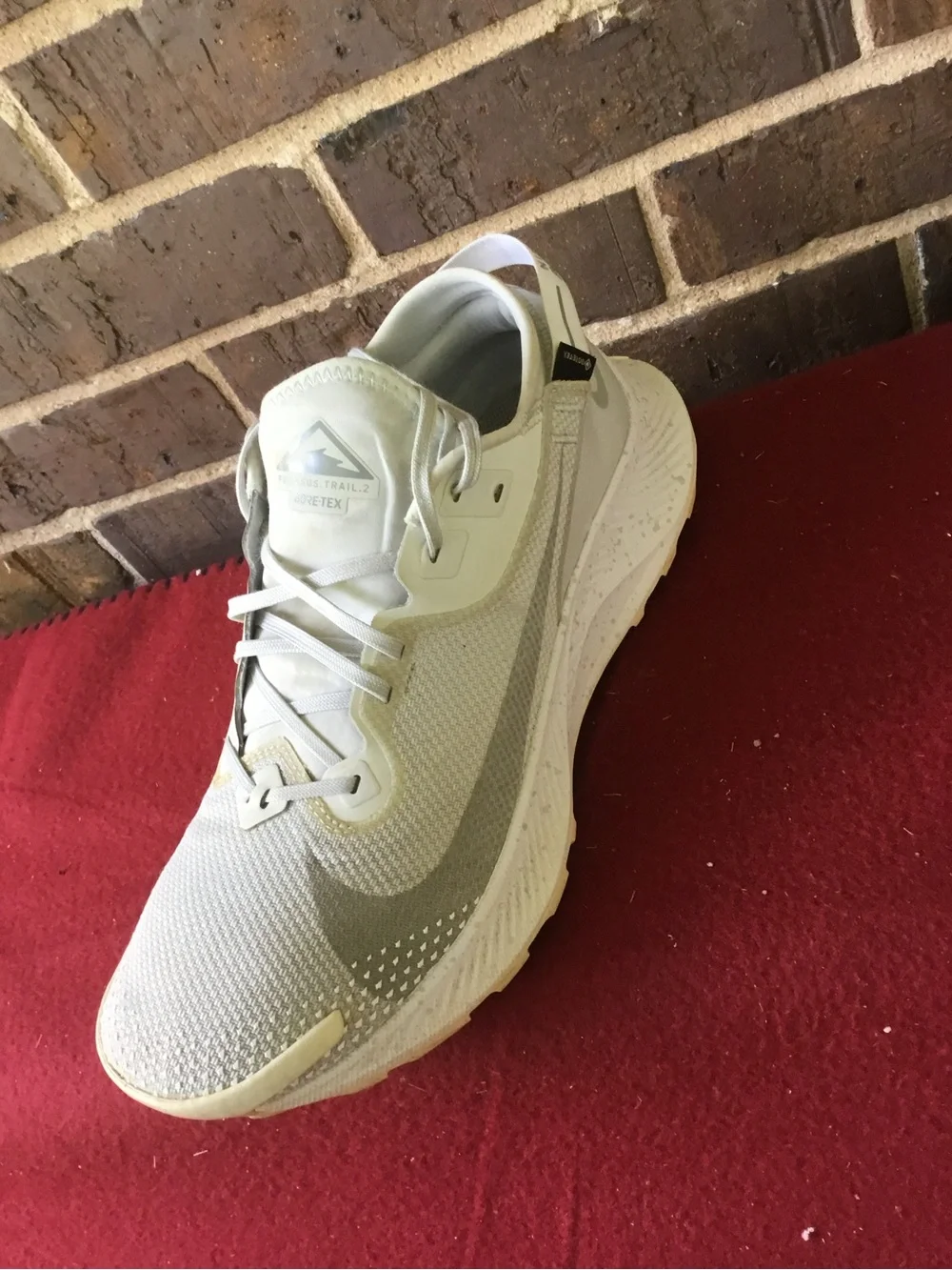 GORE-TEX Women's Running Shoe in Off-White/Cream